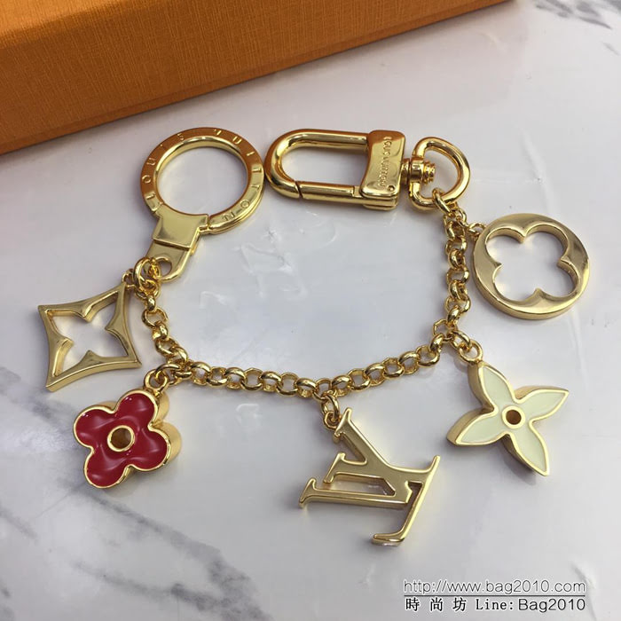 路易威登LV 頂級原單 M65111 Fleur de Monogram 包飾 時尚百搭款 彈簧扣上刻有路易威登品牌標識  ydh1016